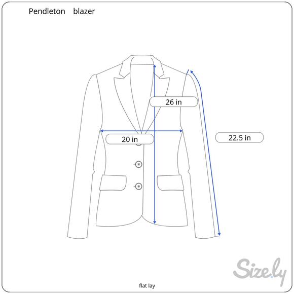 Pendleton Blazer Wool Black White Houndstooth Blue Windowpane Vintage 80's - Picture 11 of 11